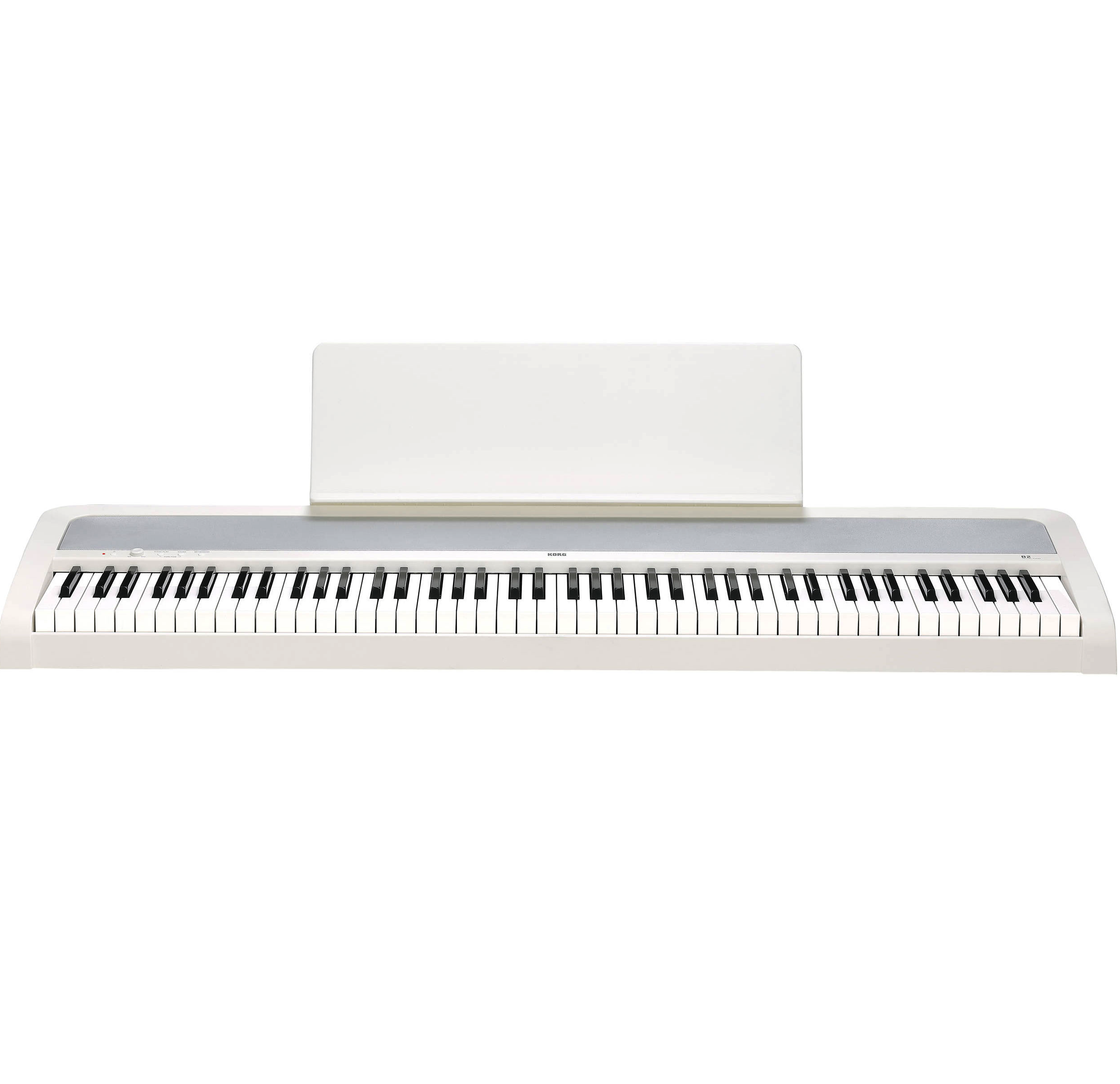 KORG B2+ WHITE цифровое пианино, взвешенная клавиатура, 12 тембров, педаль и адаптер питания в комплекте, цвет белый thumbnail 3
