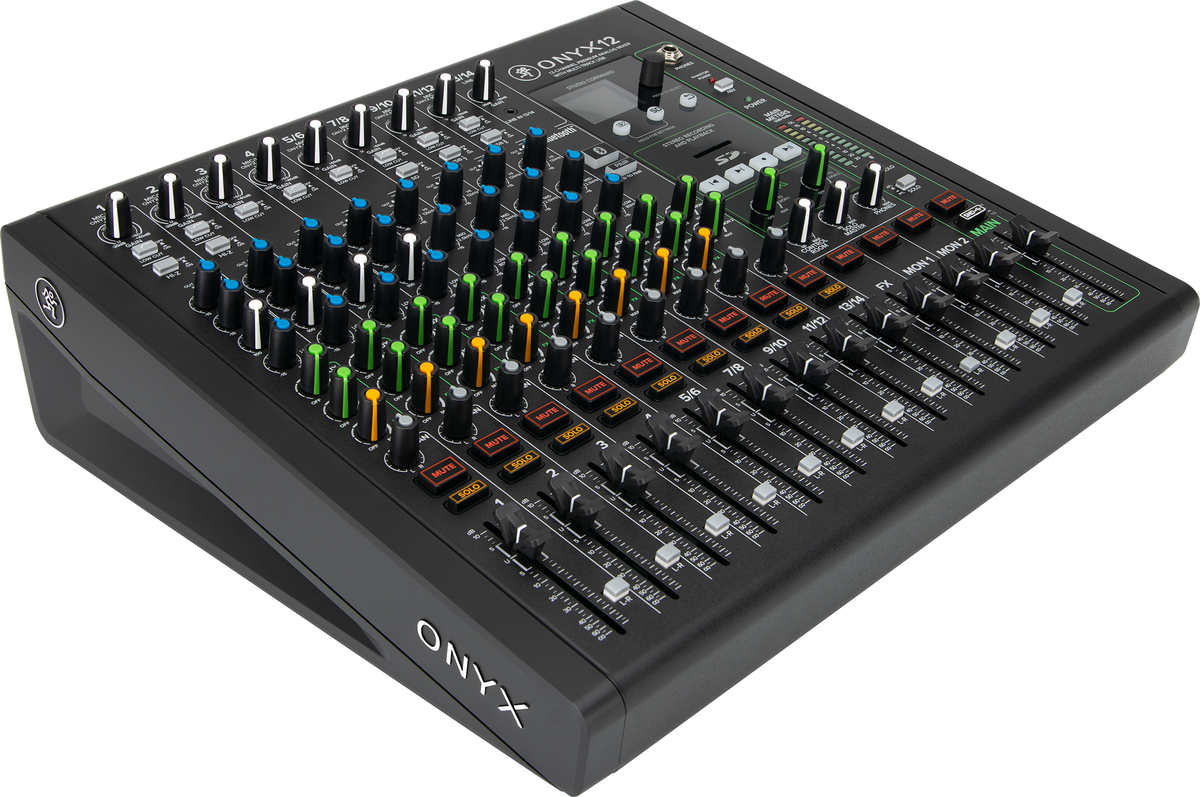MACKIE ONYX12 12-канальный микшер с поканальной записью, процессором эффектов и USB thumbnail 2