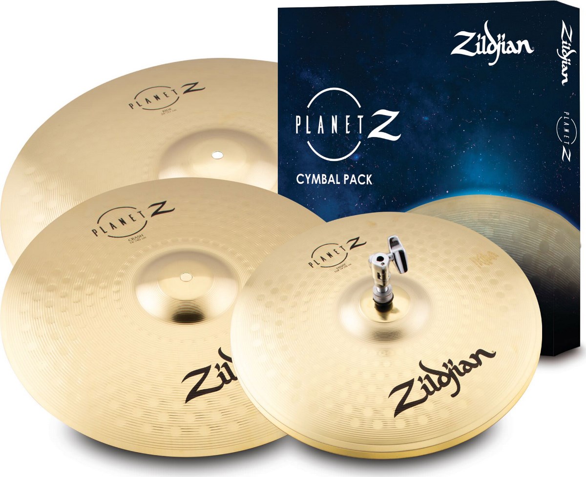 ZILDJIAN ZP4PK PLANET Z 4 CYMBAL PACK (14/16/20) набор тарелок thumbnail 2