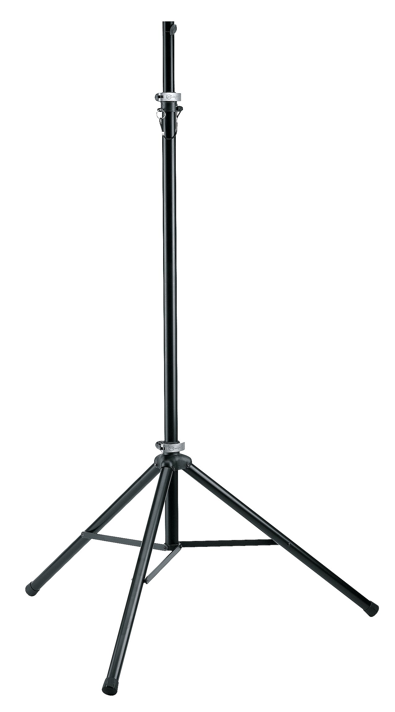 K&M 24625-000-35  стойка для света на треноге без перекладины, черная, 1800-3220 мм thumbnail 2