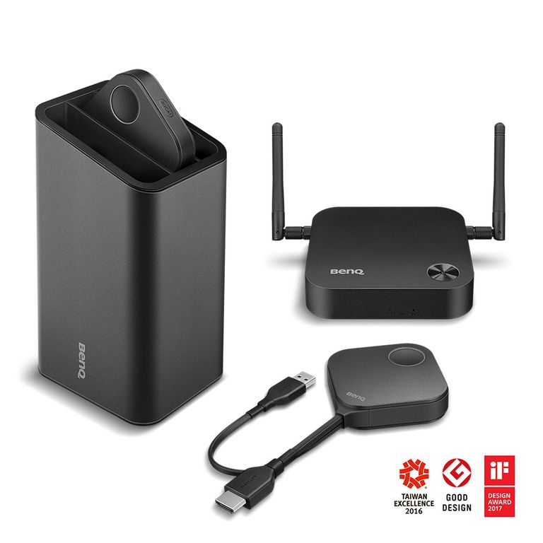 BenQ InstaShow WDC10. Комплект для беспроводных презентаций. Wireless 802.11ac, HDMI Plug & Play, Приемник x 1, Трансмиттер x 2 thumbnail 2