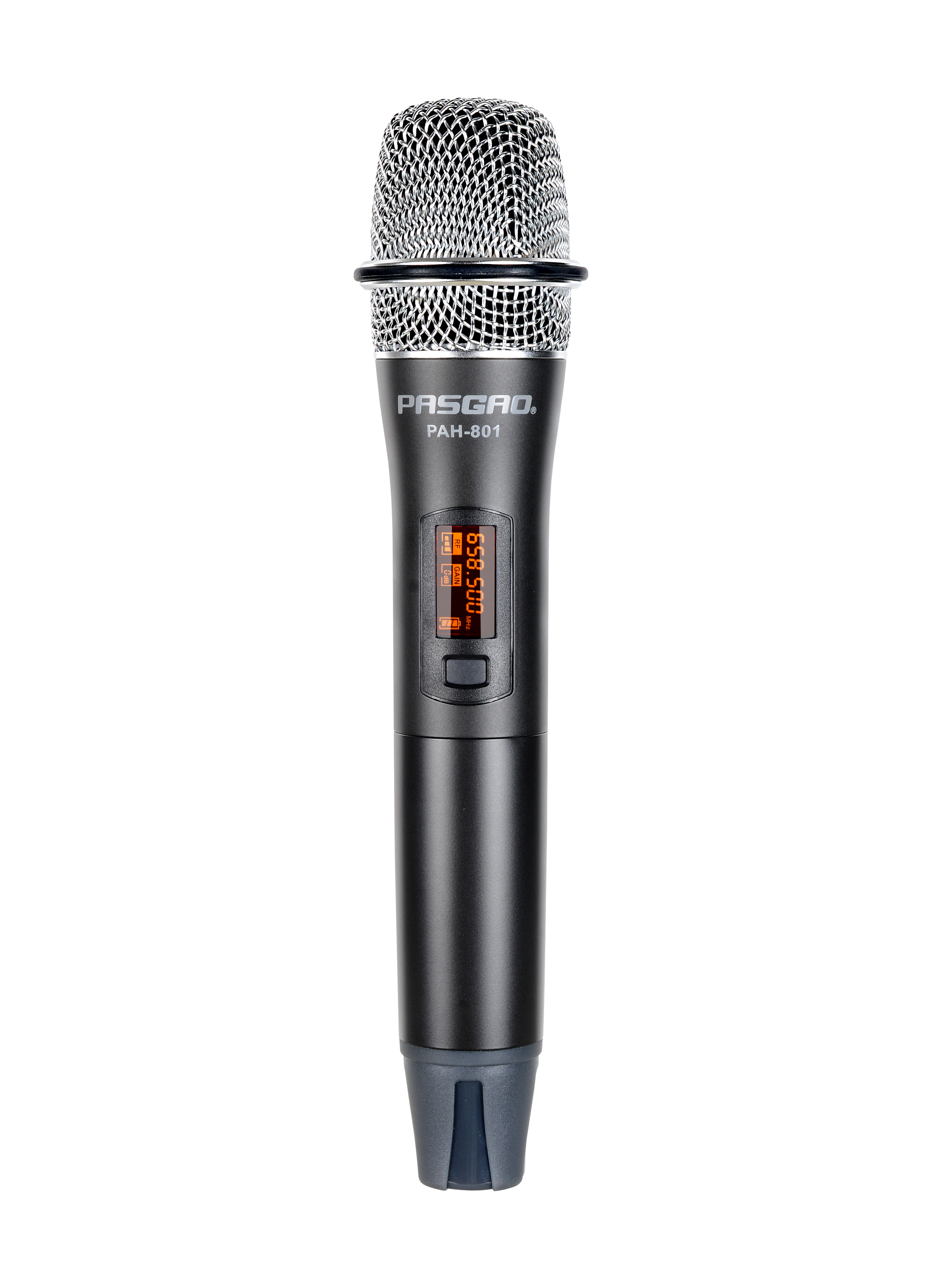 Pasgao PAW-920/PAH-801/PBT-801 Двухканальная радиосистема с ручным и поясным передатчиками, петличным микрофоном, 514-542Mhz (A1 thumbnail 4