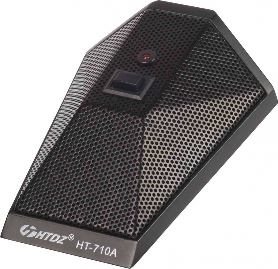 HT-710A. Микрофон граничного слоя HTDZ, конденсаторный, гиперкардиоида, кнопка mute, цвет черный thumbnail 2