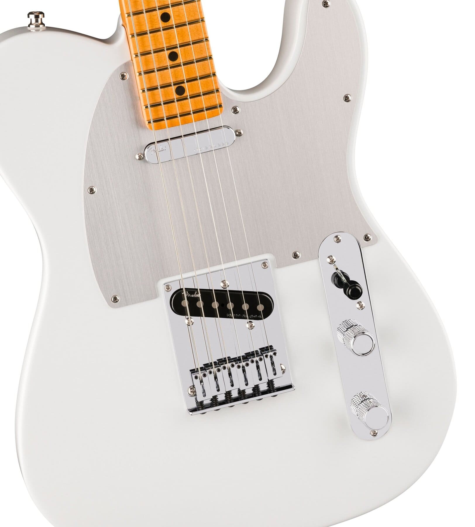 FENDER American Ultra II Telecaster, Maple Fingerboard, Avalanche электрогитара, накладка клен, цвет белый thumbnail 3