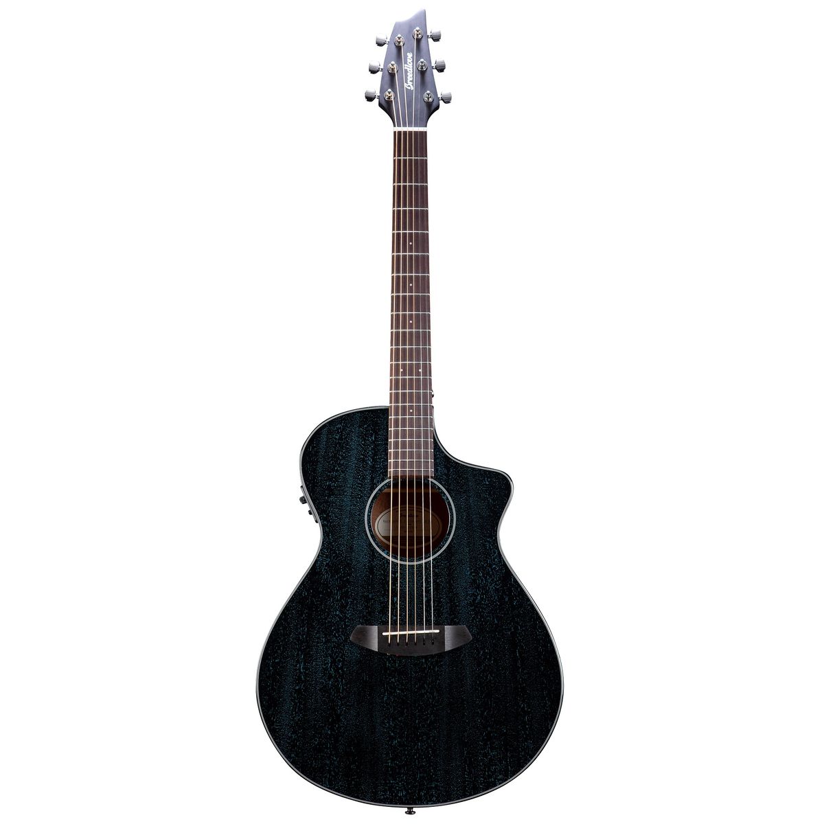 Breedlove Rainforest S Concert Midnight Blue CE  электроакустическая гитара, цвет синий thumbnail 2