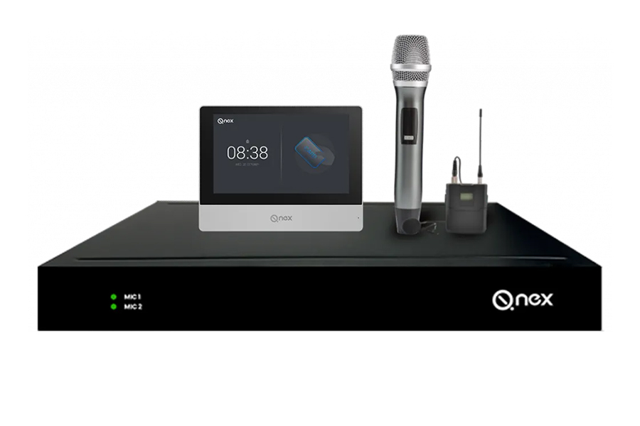 Презентационный образовательный комплект Q-Nex [NMP221-R-LU] Сокращенная версия: коммутатор презентационный Q-Nex, панель управления CPL10, беспроводной микрофон, 1 учетная запись администратора для консоли. thumbnail 2