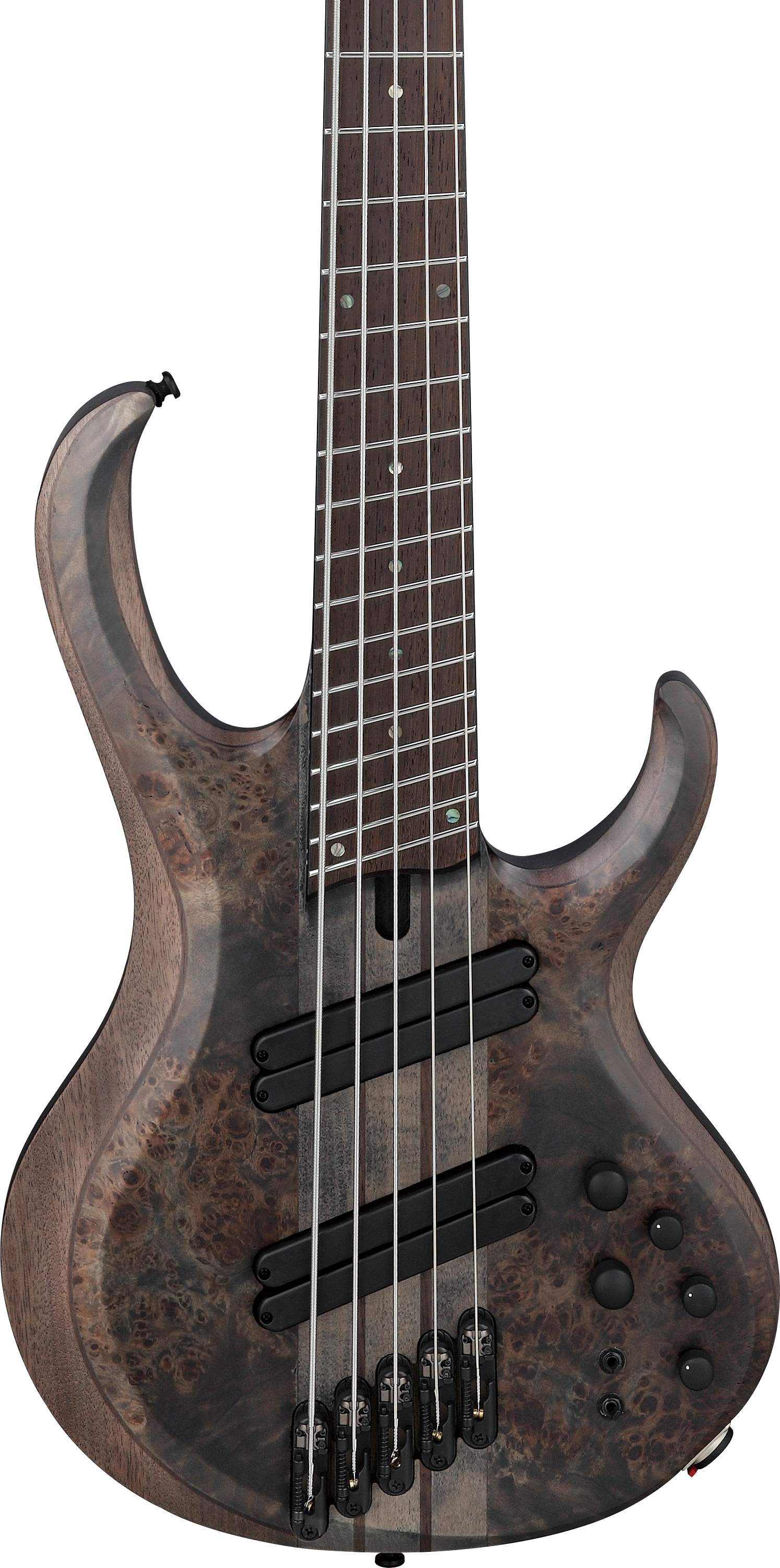 IBANEZ BTB805MS-TGF электрическая бас-гитара, 5 струн, мультимензурная, корпус - окуме/ясень, цвет - полупрозрачный серый thumbnail 10