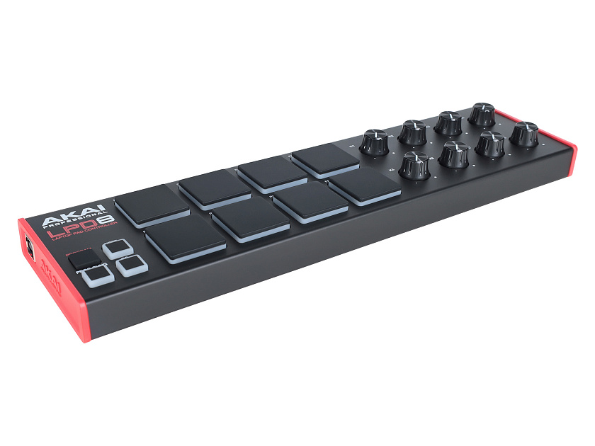 MIDI контроллер [LPD8MK2] AKAI [LPD8 MKII] 8 пэдов, 8 энкодеров, USB-B