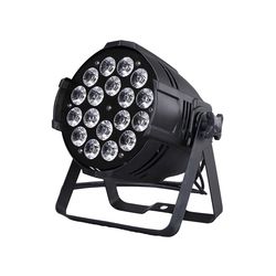 AstraLight PZ-003 прожектор LED PAR 18 х10W RGBW (4 в1), DMX, звук.актив, master/slave, авторежим