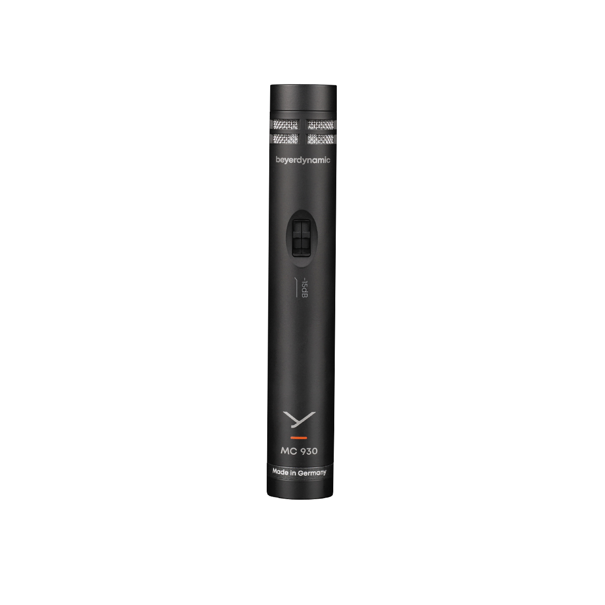 beyerdynamic MC 930 Конденсаторный кардиоидный инструментальный микрофон, 40-20000 Гц, 30 mV/Pa. Переключаемое предварительное затухание (-15 дБ) и фильтр низких частот. Держатель и кейс для хранения в комплекте. Версия 2023 года.