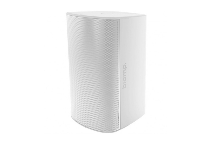Biamp EX-S10-CM-W 911.1817.900 Коаксиальный громкоговоритель 10 дюймов , поверхностный монтаж, для внутреннего/уличного монтажа, 8 Ом или 70 В/100 В, в комплекте наклонно-поворотный кронштейн ClickMount, белый
