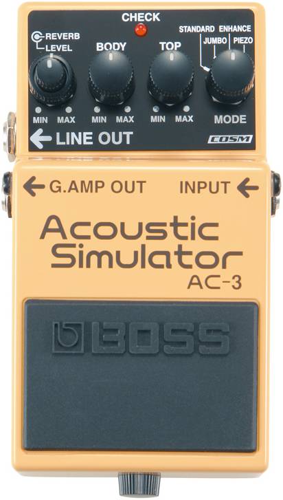 BOSS AC-3 педаль гитарная Acoustic Simulator