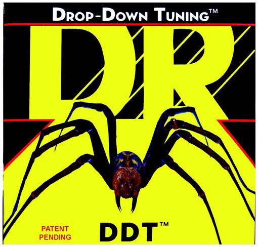DDT7/10 Drop-Down Tuning Комплект струн для 7-струнной электрогитары, никелированные, 10-56, DR