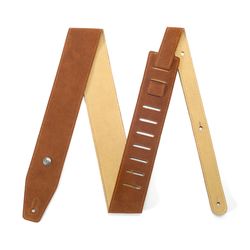 Dunlop BMFS03 BMF Suede Oak  ремень для гитары, бежевый, замша, ширина 2.5"