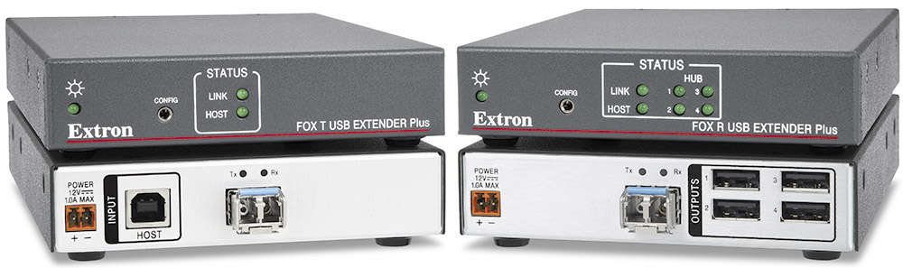 Extron FOX T USB Extender Plus MM Оптоволоконный передатчик для USB – многомодовый thumbnail 2