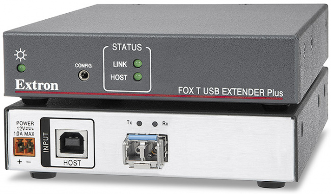 Extron FOX T USB Extender Plus MM Оптоволоконный передатчик для USB – многомодовый thumbnail 3