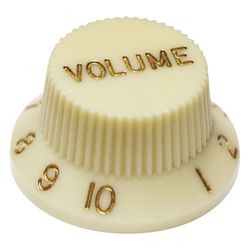 Hosco H-KVT-240VI ручка потенциометра Volume, Strat, цвет vintage white