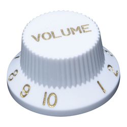 Hosco H-KW-240VI ручка потенциометра Volume, Strat, цвет белый