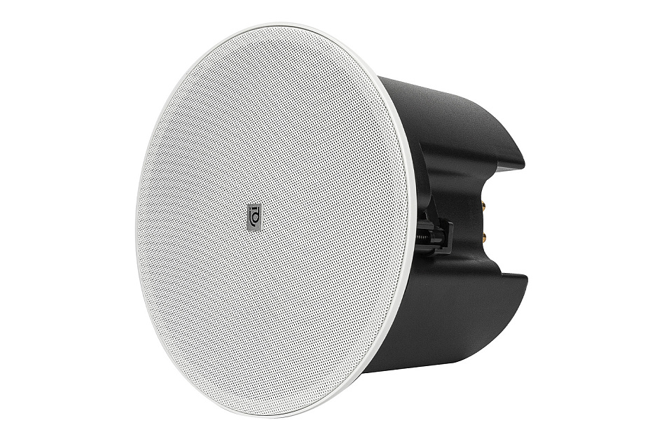 Акустическая система Intrend [ITSPK-650CT] двухполосная, потолочная: 6.5"НЧ, 1"ВЧ, 10Вт/20Вт/40Вт(100В), 50Вт/8Ом, Форма: круглая, Цвет: белый