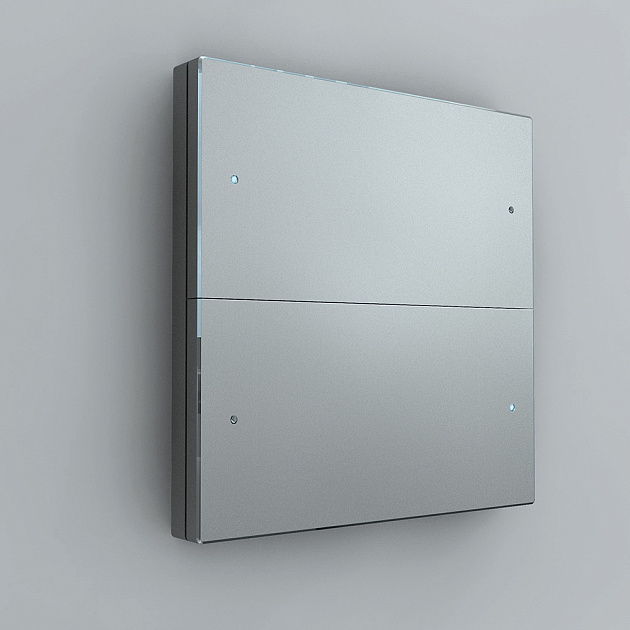iRidi FS-BT4-02, Сценарный выключатель, 4 кнопки с индикацией, IP20, 24В, серебристый (FS-BT4-02)
