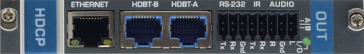 [DTAxr-OUT2-F16/STANDALONE] Модуль c 2 выходами HDBaseT (витая пара); поддержка 4К60 4:2:0