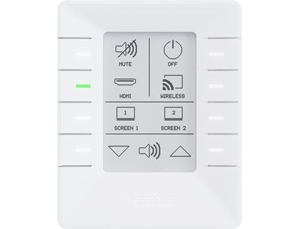 Neets UniForm, настенный кнопочный контроллер, E-ink дисплей