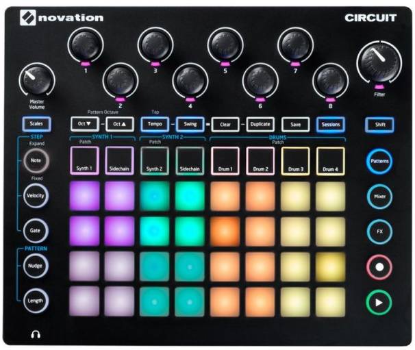 NOVATION CIRCUIT - Грувбокс