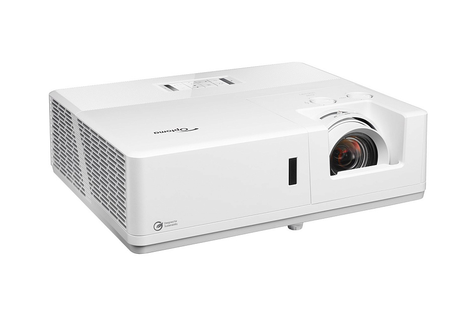 Лазерный проектор Optoma [ZK708T] DLP,UHD (3840x2160);7000 Lm;300000:1;TR 1.2:11,92:1;Zoom1,6x;L/Shift V10%,H+/-10%;HDMI INx2;VGA IN x2;AudioIN x2;HDMI Out x1;AudioOutx1;12VTrigger;3DSync Out x1;USB-A (1,5A) x1;RS232;RJ45;HDBaseT 4K;15Wx2;36dB;6.3кг бел