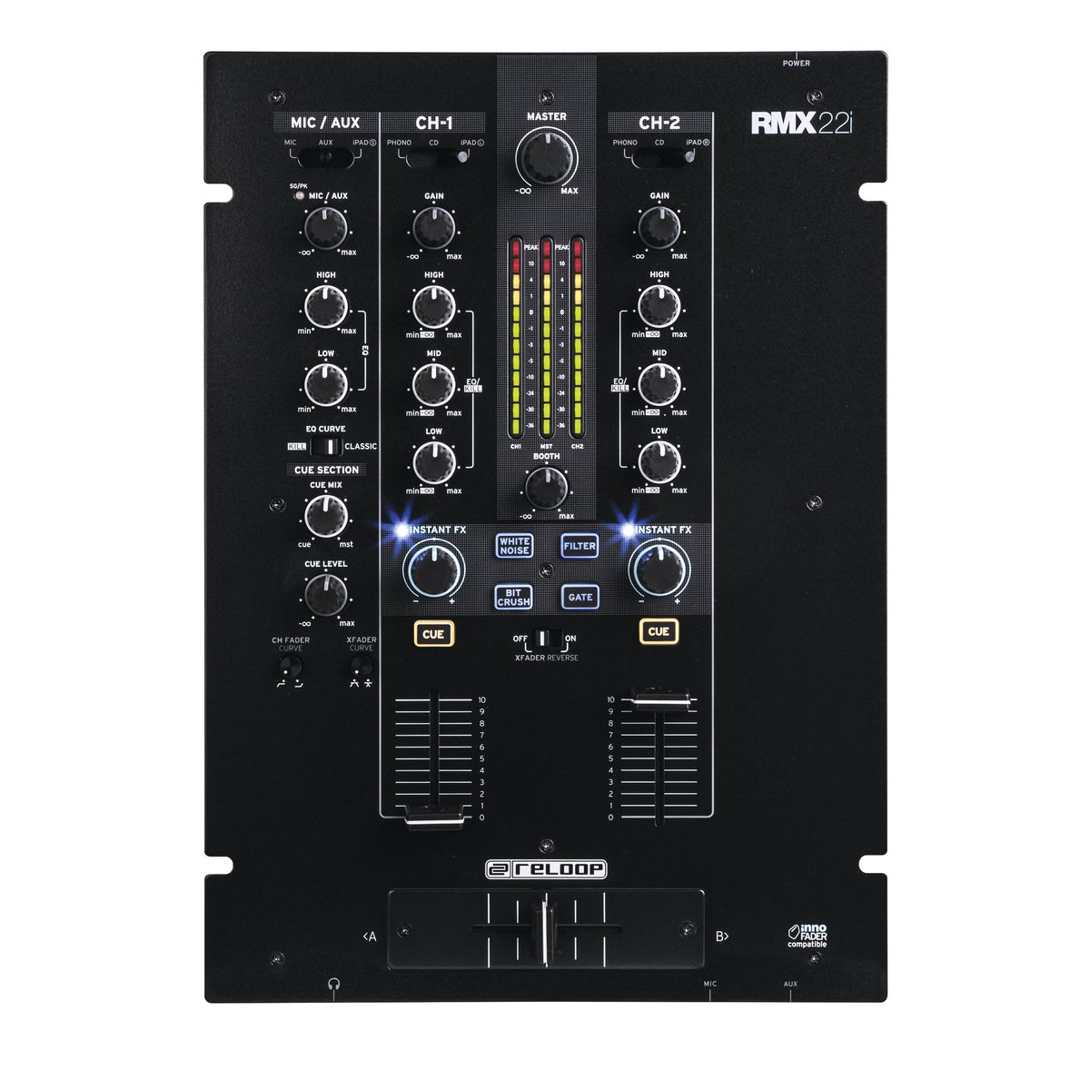 Reloop RMX-22i  цифровой DJ-микшер