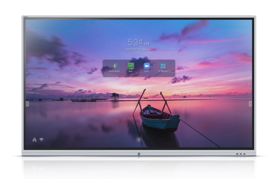 Vivitek EK753i EK753I Интерактивная панель 75", UHD, 500 кд/м.кв., 20 точек касания, 16/7, динамики 16 Вт х 2, Android 8.0 thumbnail 2