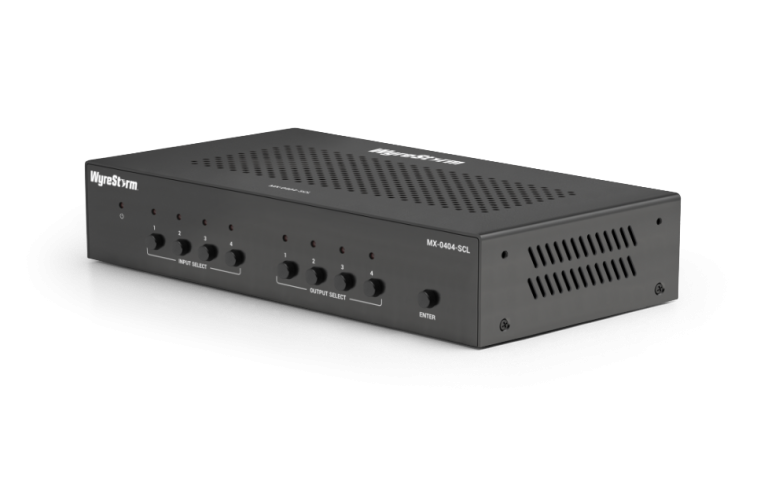 WyreStorm MX-0404-SCL Матричный коммутатор 4x4 4K60 c бесподрывным переключением и функцией мультивью thumbnail 4