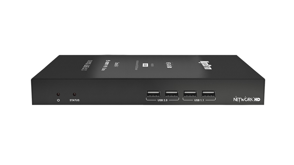 WyreStorm NHD-500-RX-V2 Декодер 4K60 444 с поддержкой Dolby Vision, USB 2.0, ARC - Ethernet 1Гб | SFP | 4x USB-A | 2x LAN thumbnail 3