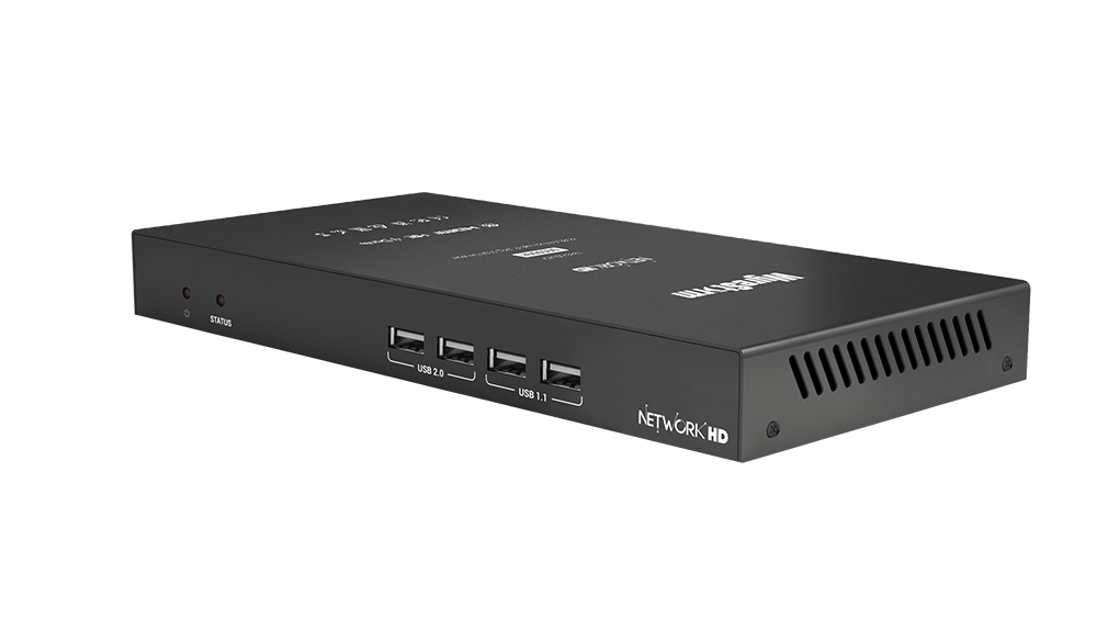 WyreStorm NHD-500-RX-V2 Декодер 4K60 444 с поддержкой Dolby Vision, USB 2.0, ARC - Ethernet 1Гб | SFP | 4x USB-A | 2x LAN thumbnail 4