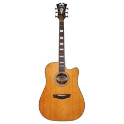 D'Angelico Premier Bowery VN  электроакустическая гитара, Dreadnought,  цвет натуральный