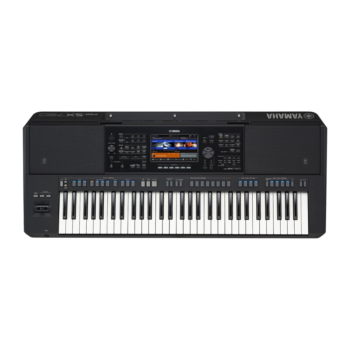 Yamaha PSR-SX720  синтезатор с автоаккомпанементом, 61 клавиша, 128 полифония, 450 стили, 1913 тембр