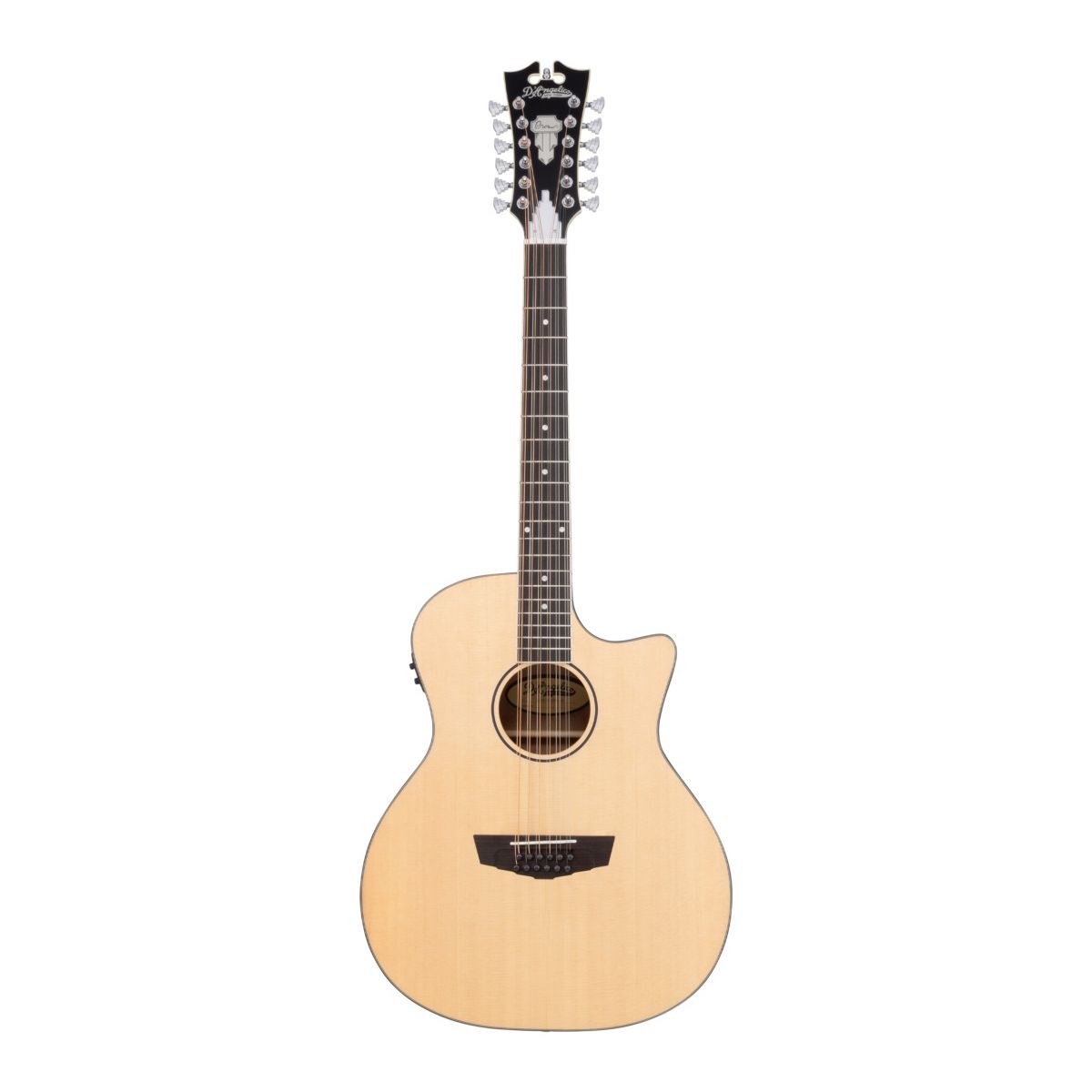 D'Angelico Premier Fulton LS Natural  12-стр. электроакуст. гитара, Grand Auditorium